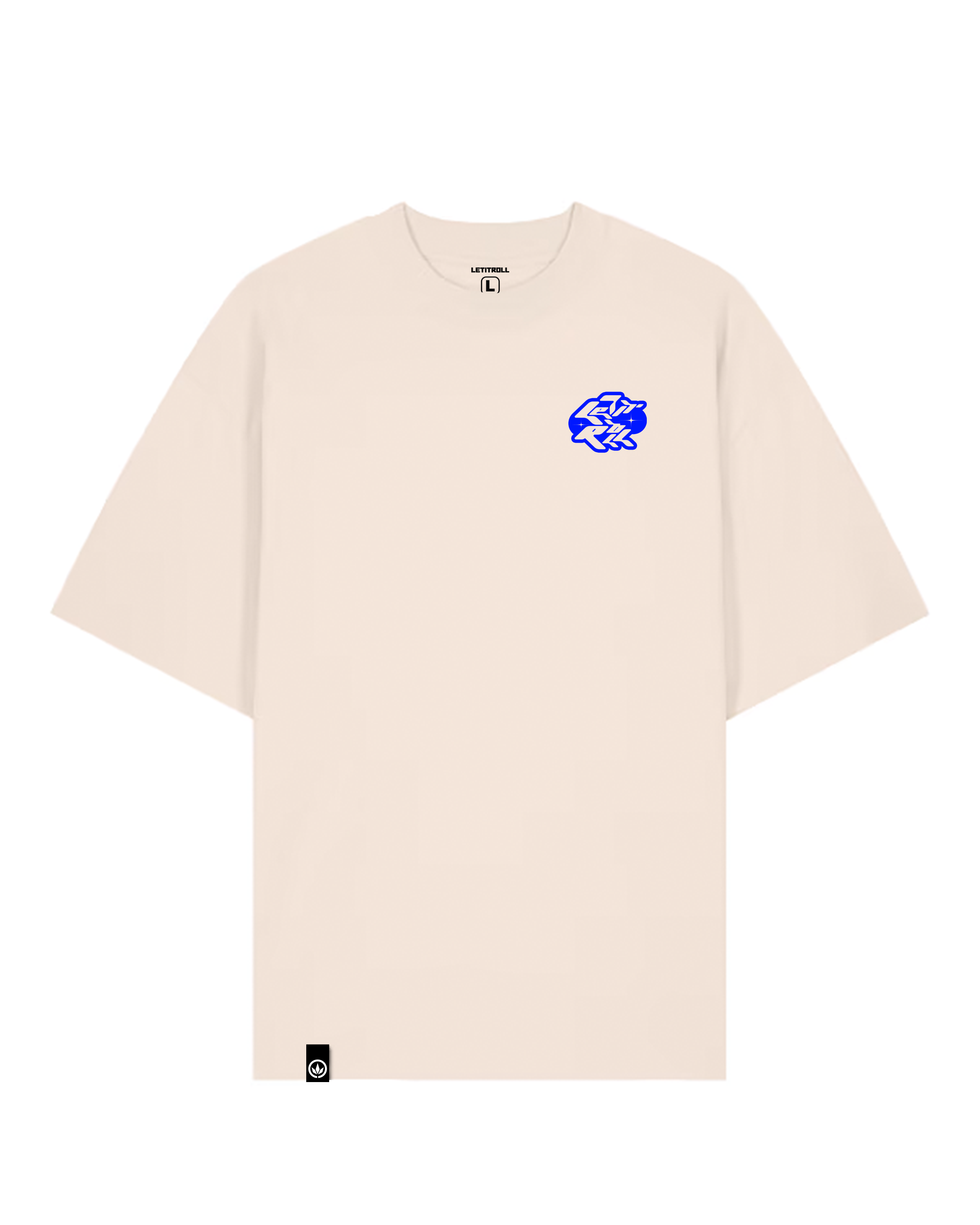 LETITROLL T-shirt DNB Family White