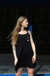 LETITROLL summer dress with straps