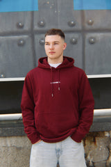 LETITROLL Sweatshirt Minimalist Burgundy II