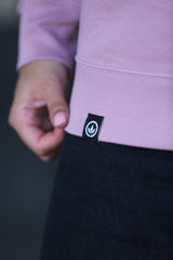 LETITROLL Unisex Mikina Pink Chenille