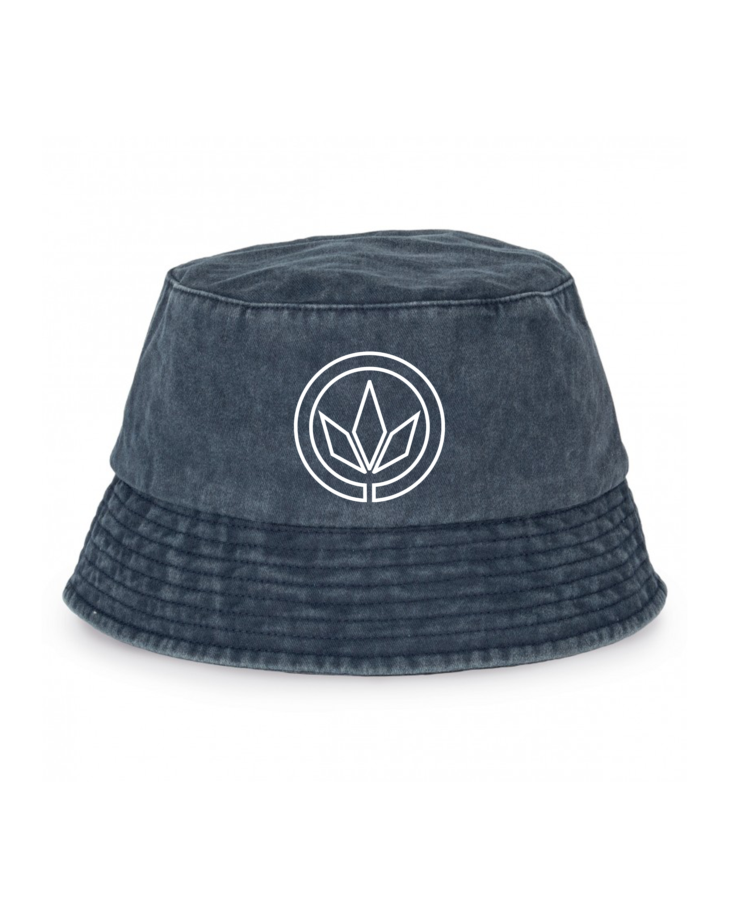 LETITROLL Bucket Hat Washed Navy Blue