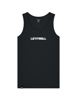 LETITROLL Men's Tank Top Black