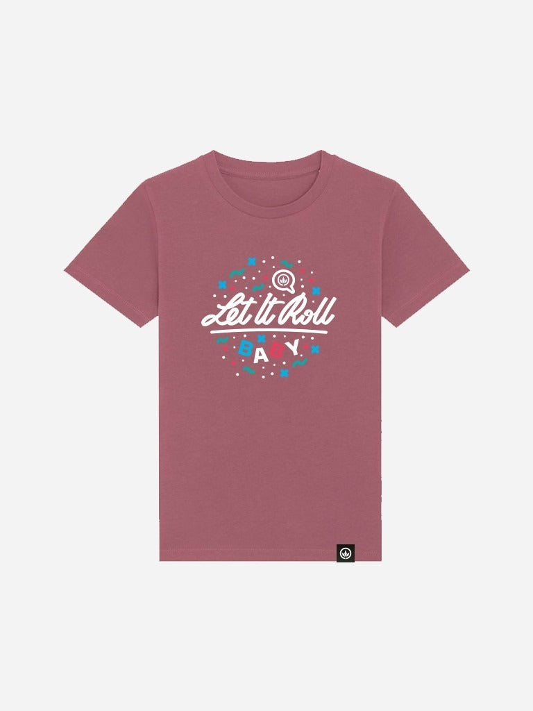 LETITROLL DĚTSKÉ TRIČKO BABY CUTE 4-14 LET HIBISCUS ROSE