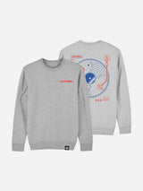 LETITROLL UNISEX CREWNECK MIKINA VINYL GREY