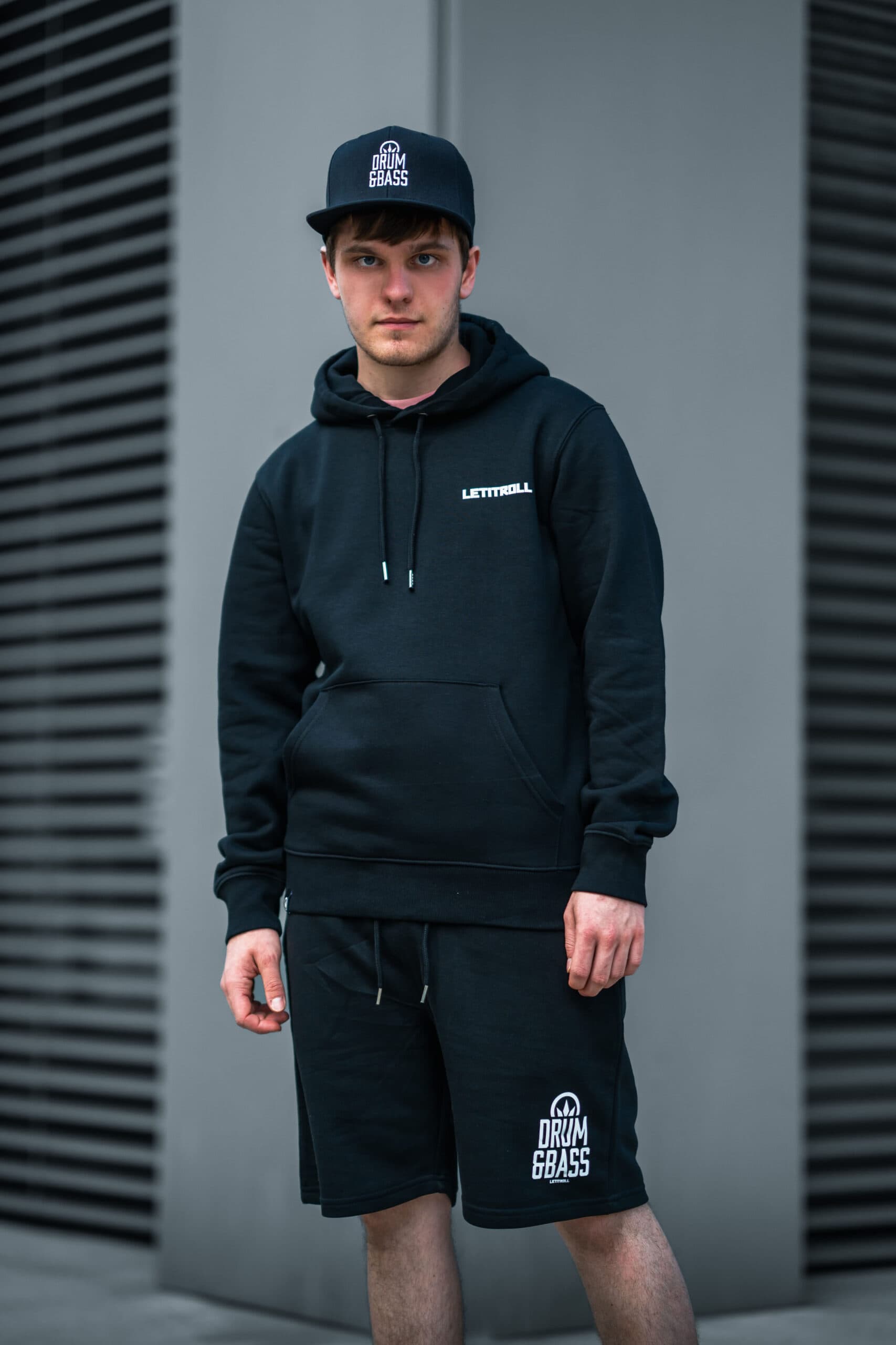 LETITROLL MIKINA IMORTAL DNB BLACK