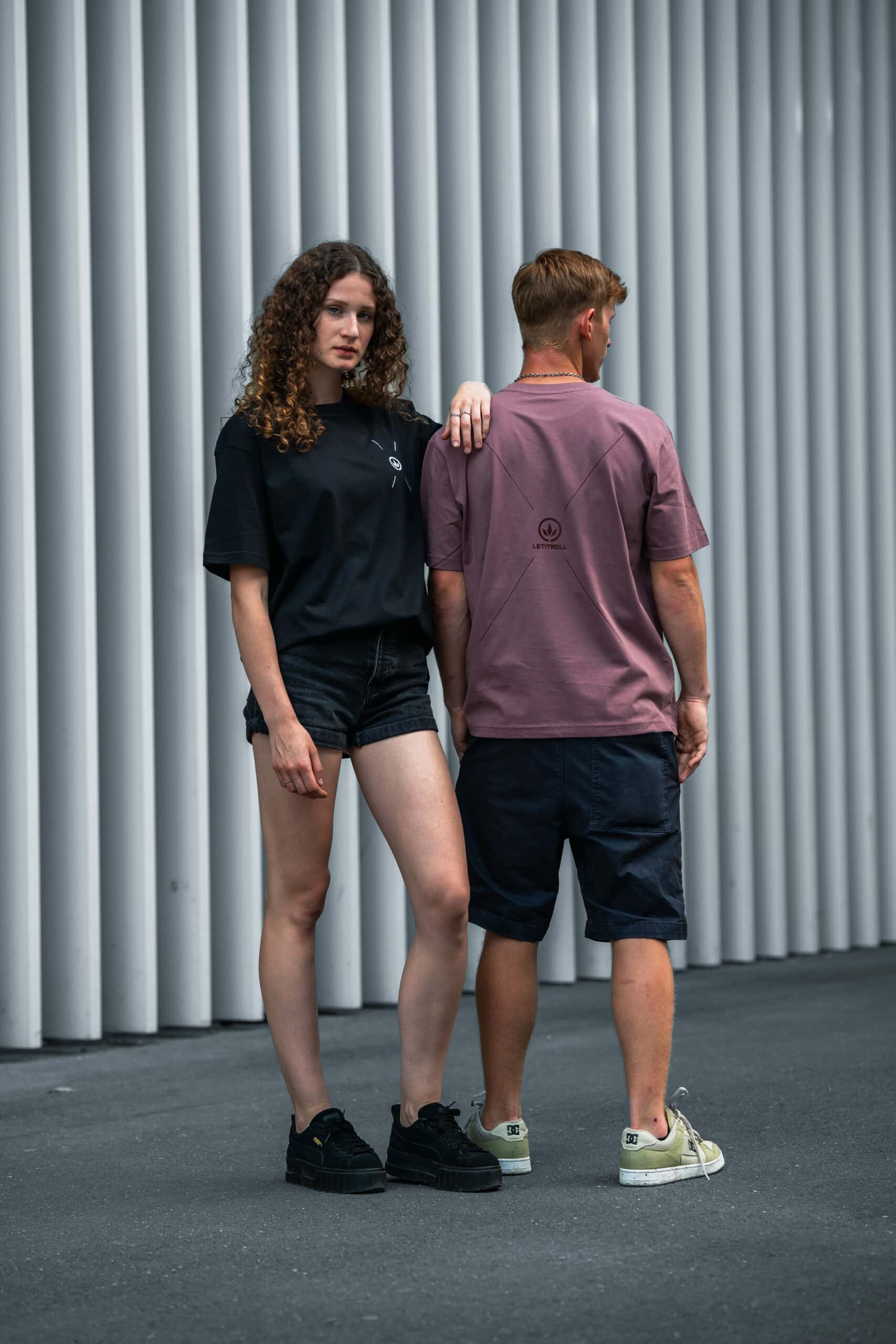 LETITROLL UNISEXOVÉ TRIKO MINIMAL X KAFFA COFFEE