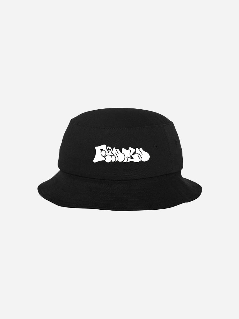 FRONTLINE FESTIVAL BUCKET HAT BLACK