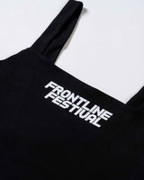 FRONTLINE FESTIVAL CROP TOP BLACK