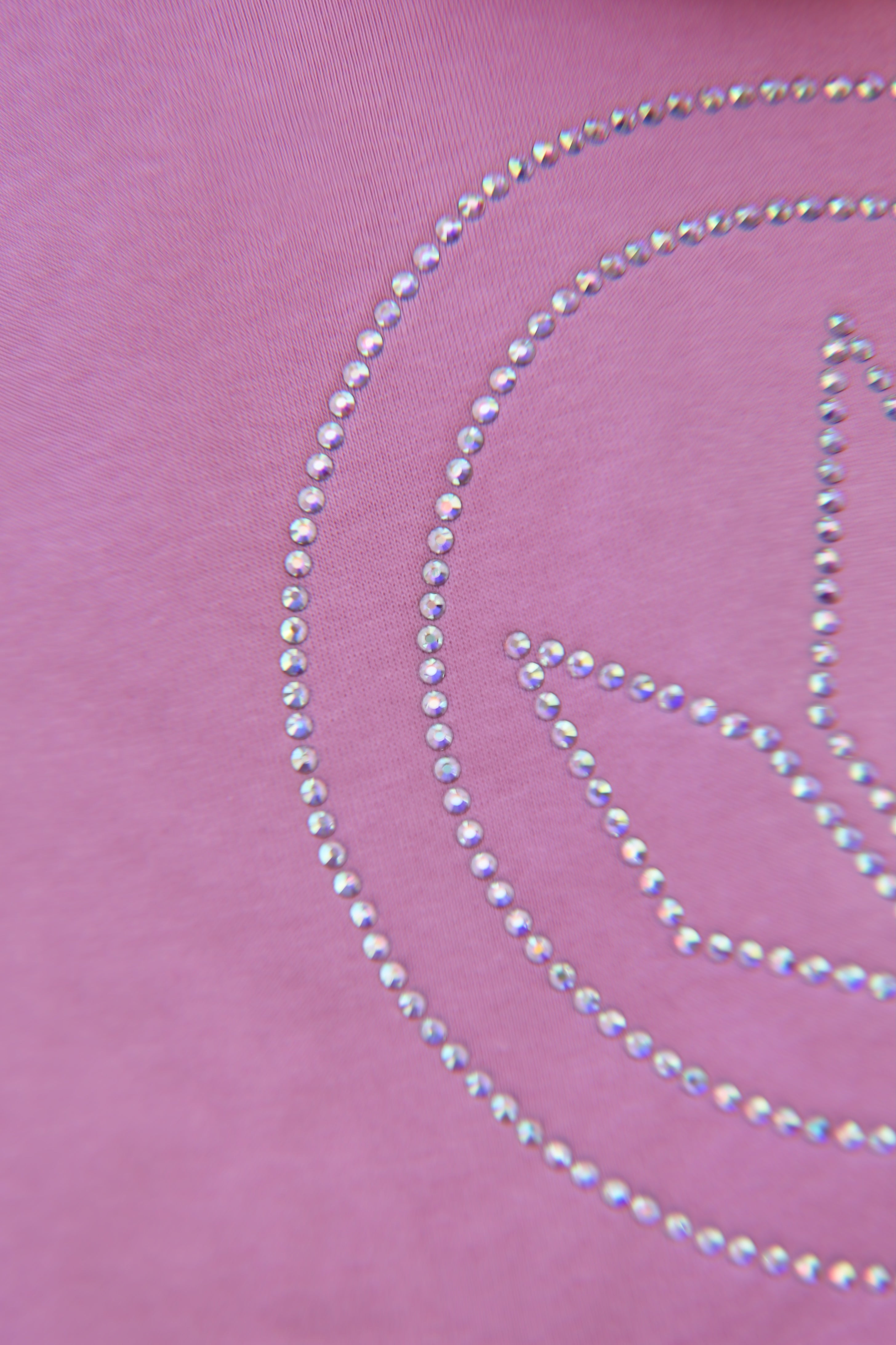 LETITROLL Dámská Mikina Diamonds Pink