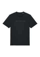 Imagination Lettering T-shirt Black