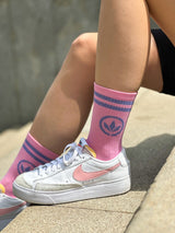 LETITROLL SOCKS PINK