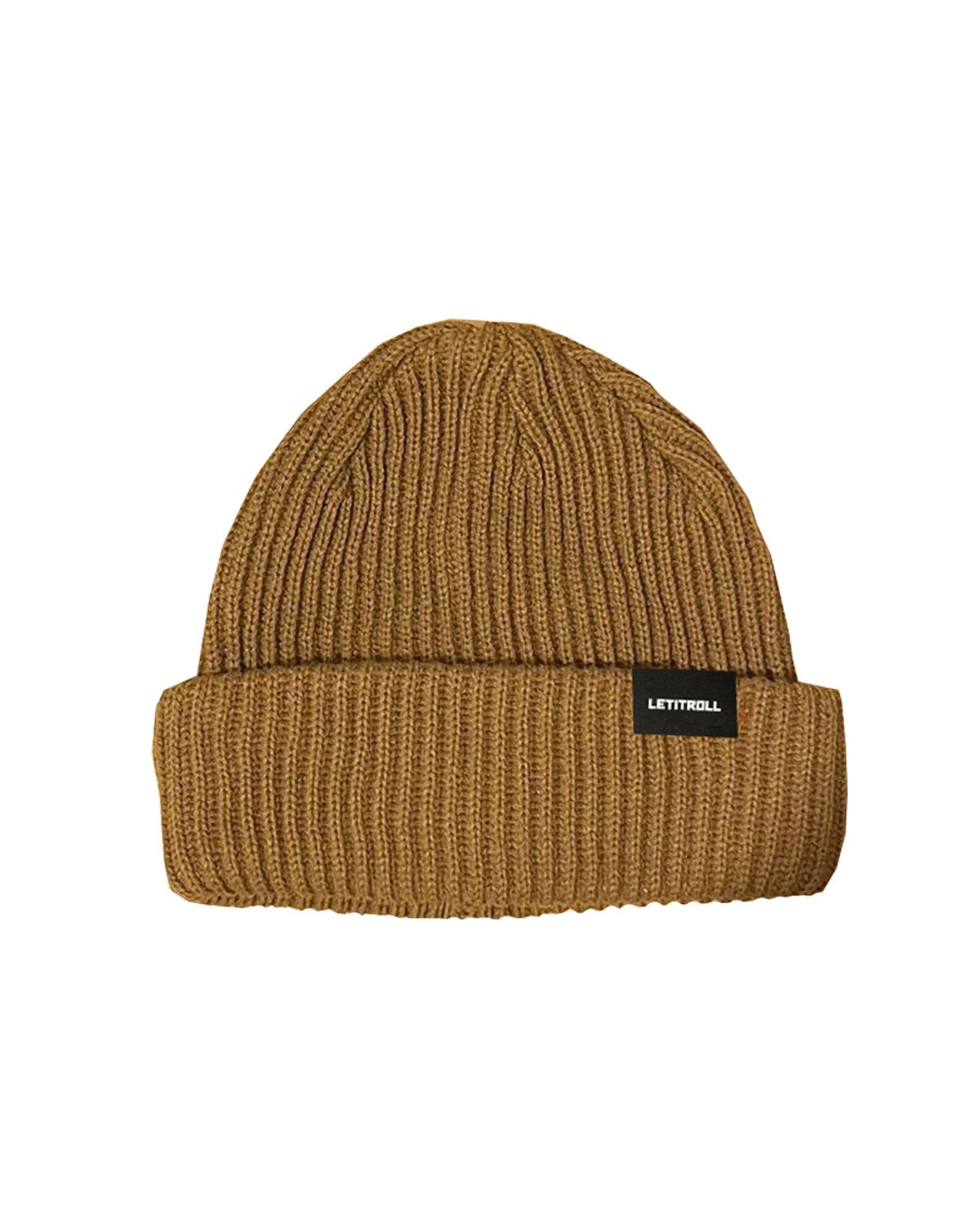 LETITROLL Winter Hat Brown Minimalist