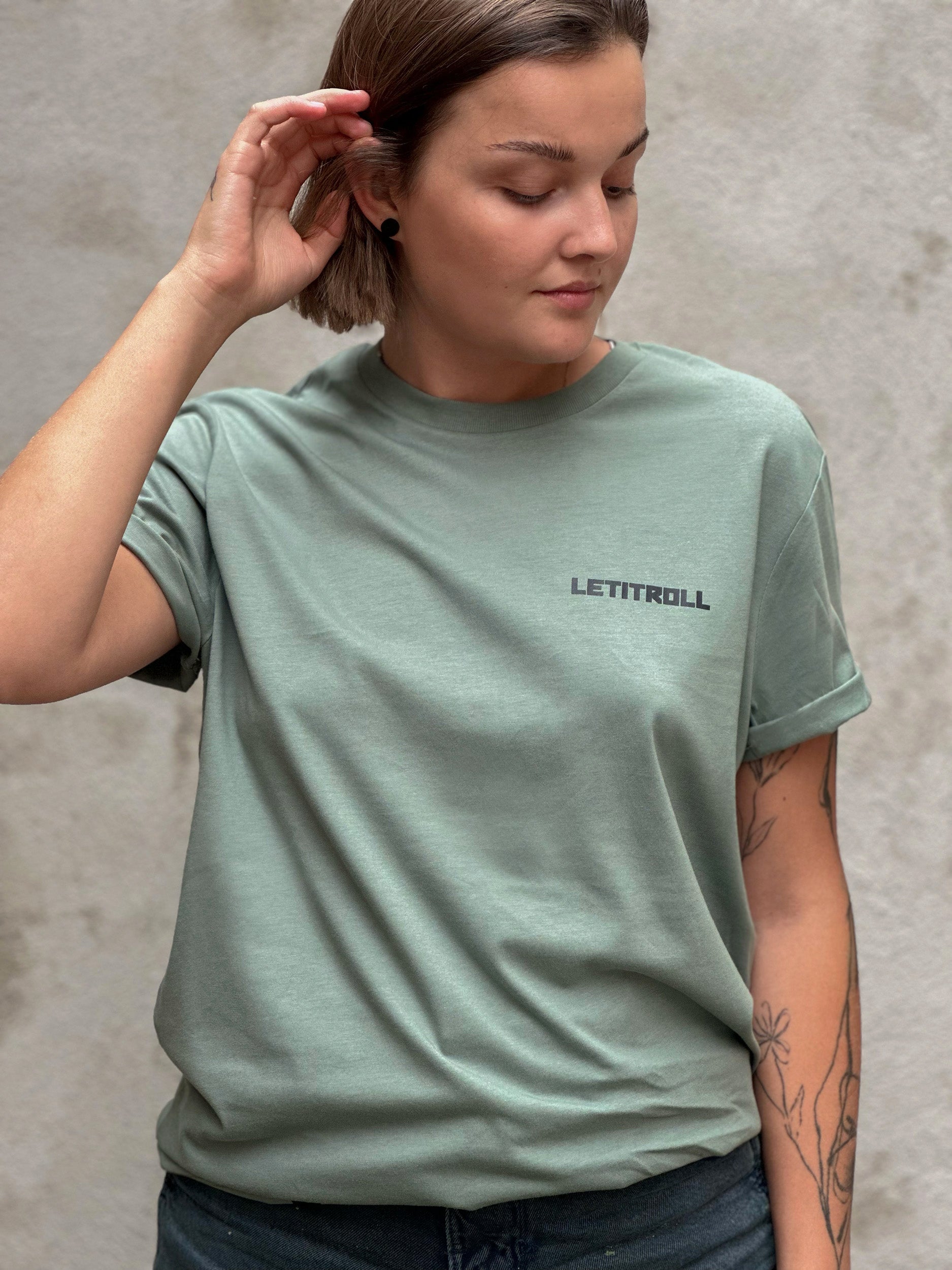 LETITROLL HAPPY T-SHIRT vol. 2 GREEN