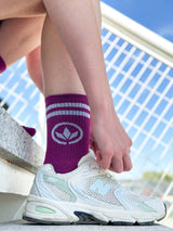 LETITROLL SOCKS PURPLE