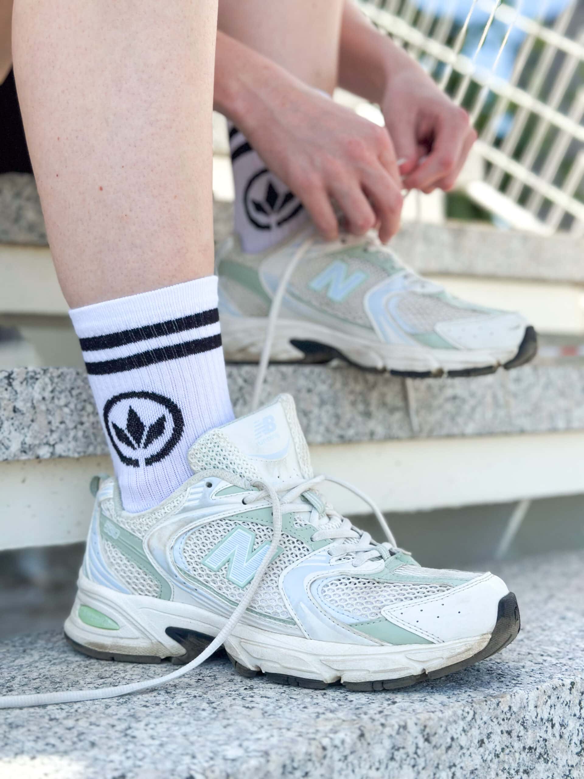 LETITROLL SOCKS WHITE