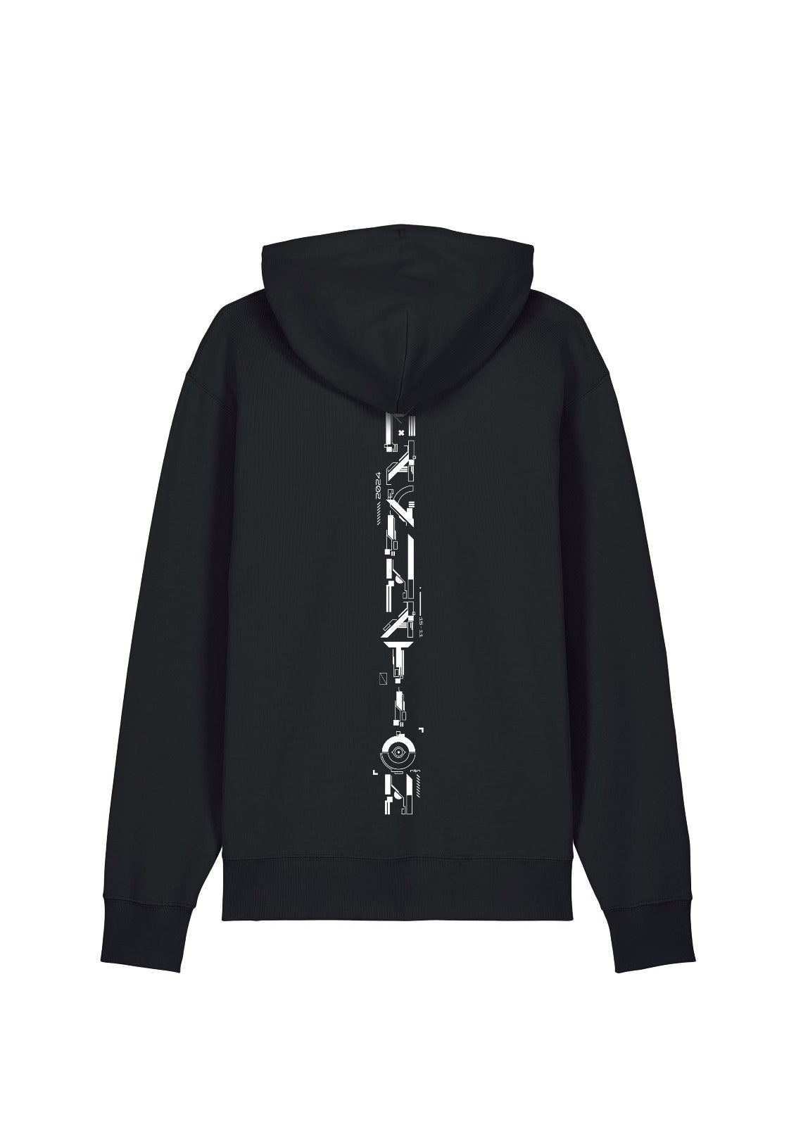 Imagination Lettering Hoodie Black