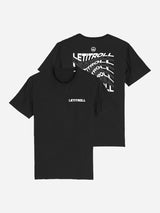 LETITROLL UNISEXOVÉ TRIKO WAVE BLACK