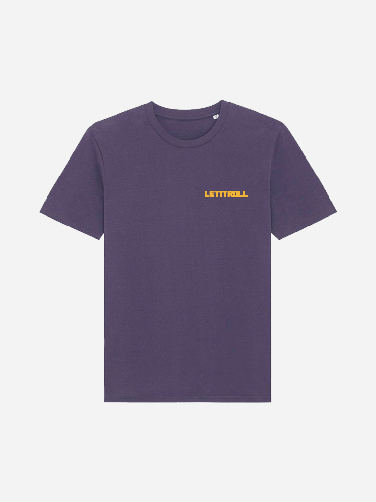 LETITROLL UNISEX TRIKO VINYL INDIGO HUSH