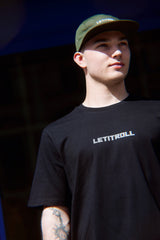 LETITROLL T-shirt Lake Black PRE-ORDER