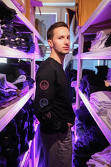 LETITROLL černé triko s dlouhým rukávem / Immortality Edition