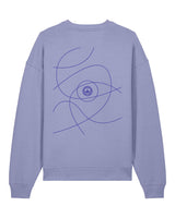LETITROLL Mikina Orbith Crewneck Violet