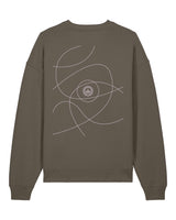 LETITROLL Mikina Orbith Crewneck Mocha