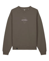 LETITROLL Mikina Orbith Crewneck Mocha