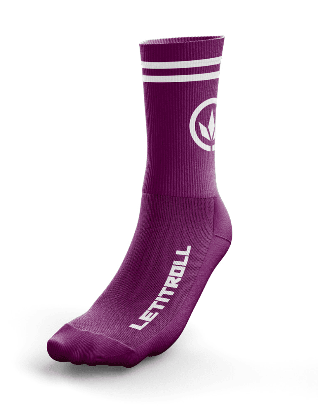 LETITROLL SOCKS PURPLE