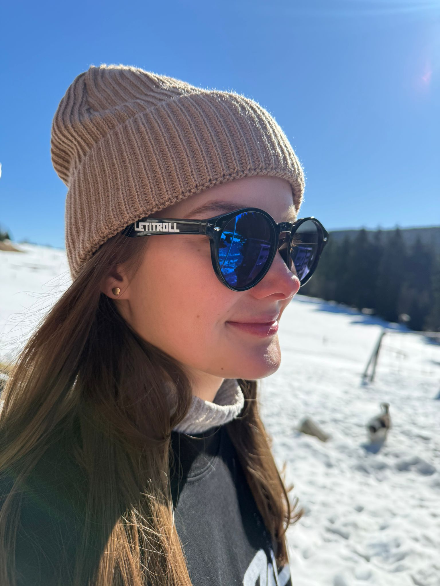 LETITROLL Brýle Zrcadlové Modré