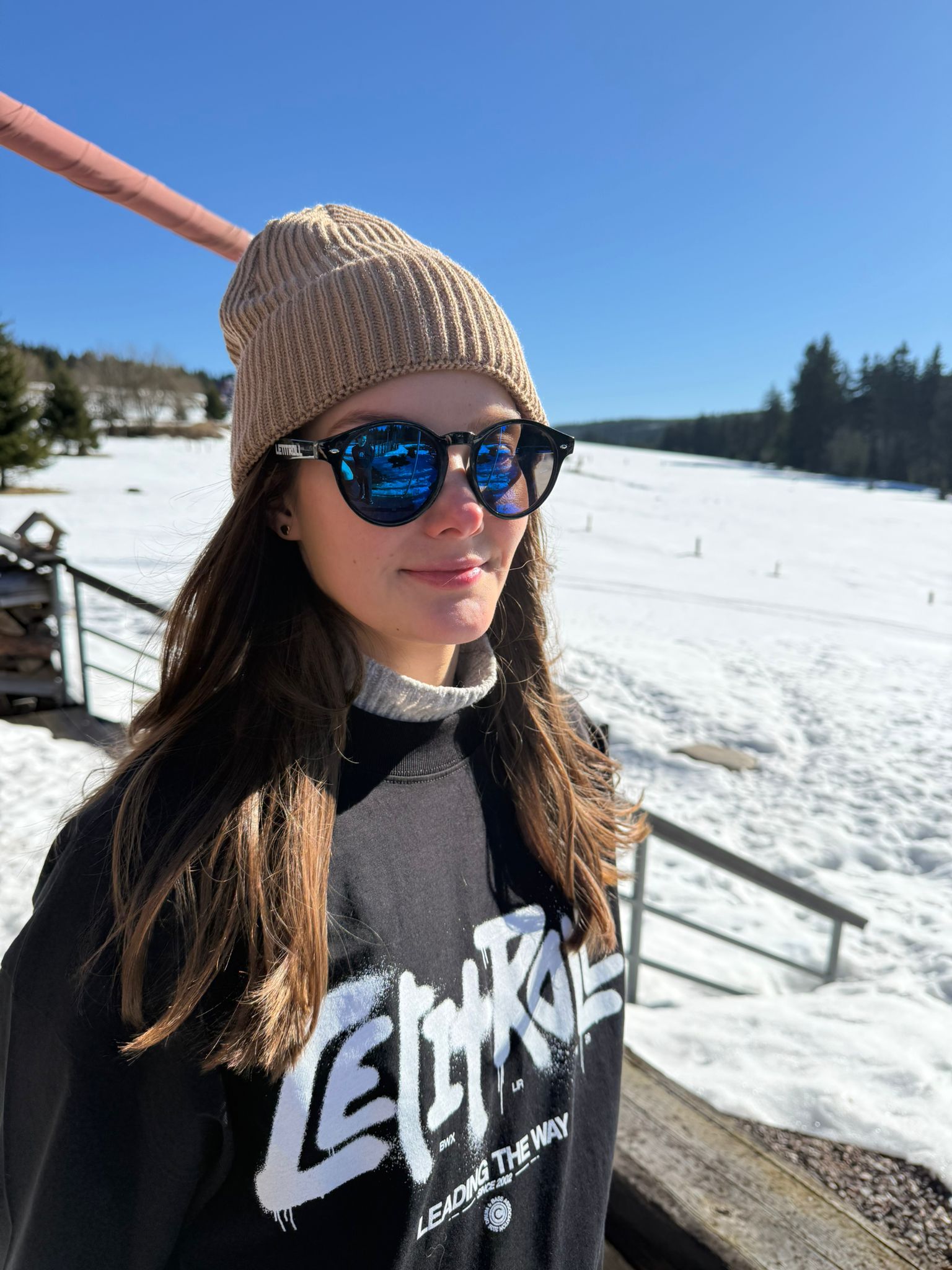 LETITROLL Brýle Zrcadlové Modré