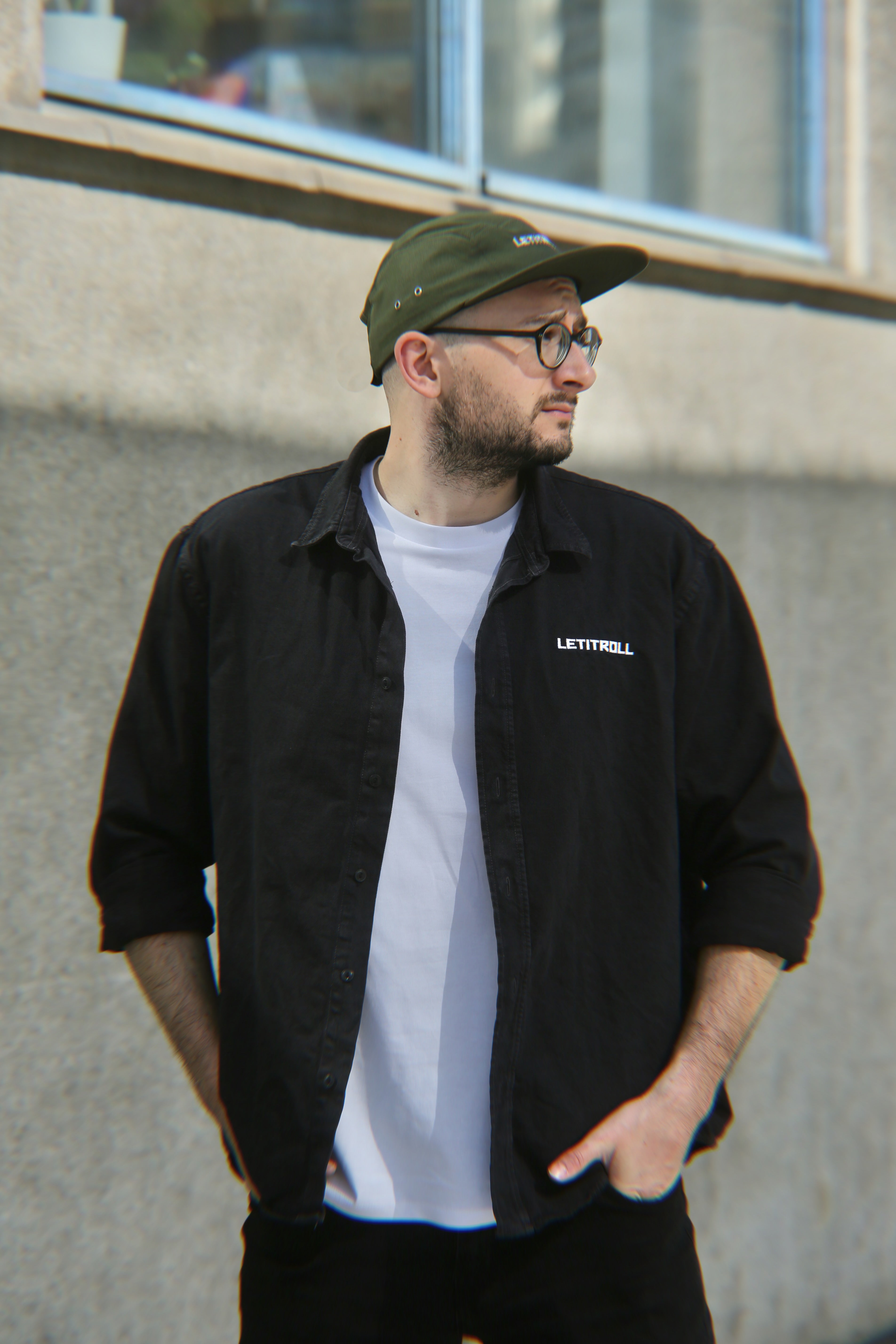 LETITROLL Kšiltovka 5panel Army Green