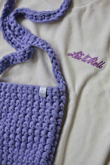 LETITROLL crocheted handbag