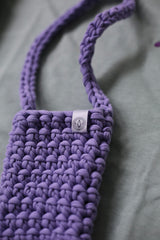 LETITROLL crochet phone bag