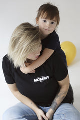 LETITROLL T-SHIRT DNB MOMMY BLACK