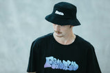 FRONTLINE FESTIVAL BUCKET HAT BLACK