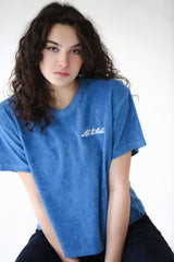 WOMEN'S T-SHIRT LET IT ROLL SOFT COMFORT RIVIERA BLUE