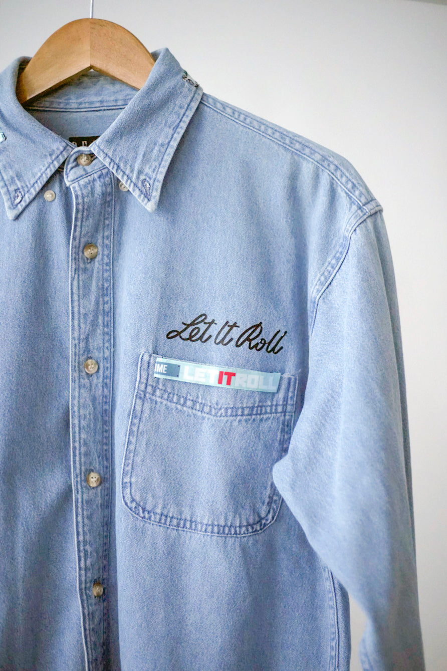 Denim Košile LETITROLL x Ultravagand / č.79