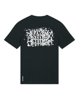 LETITROLL Broken T-shirt Black