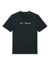 LETITROLL T-shirt B&amp;W Brush Immortal