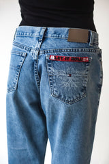 Denim Kalhoty LETITROLL x Ultravagand / č.77