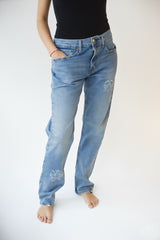 Denim Kalhoty LETITROLL x Ultravagand / č.76 /  Levi's upcycle