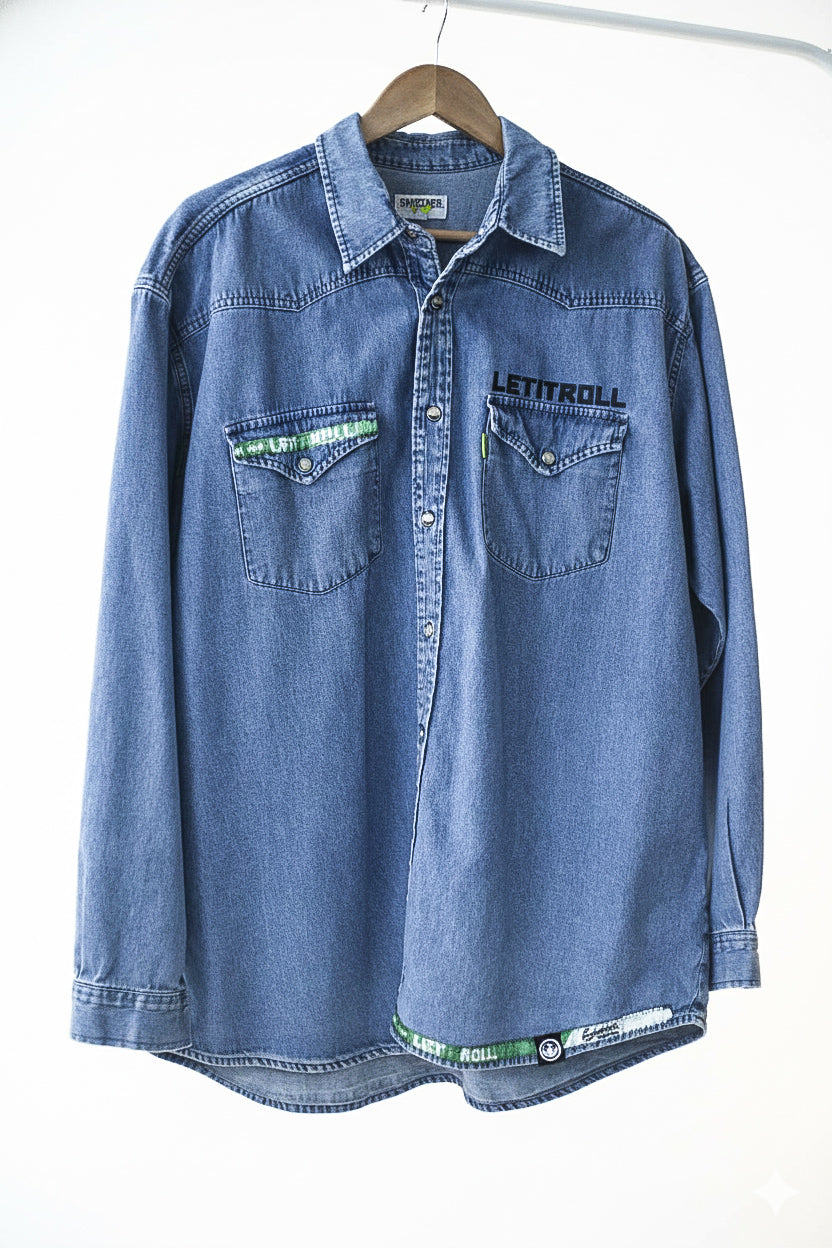 Denim Košile LETITROLL x Ultravagand / č.81