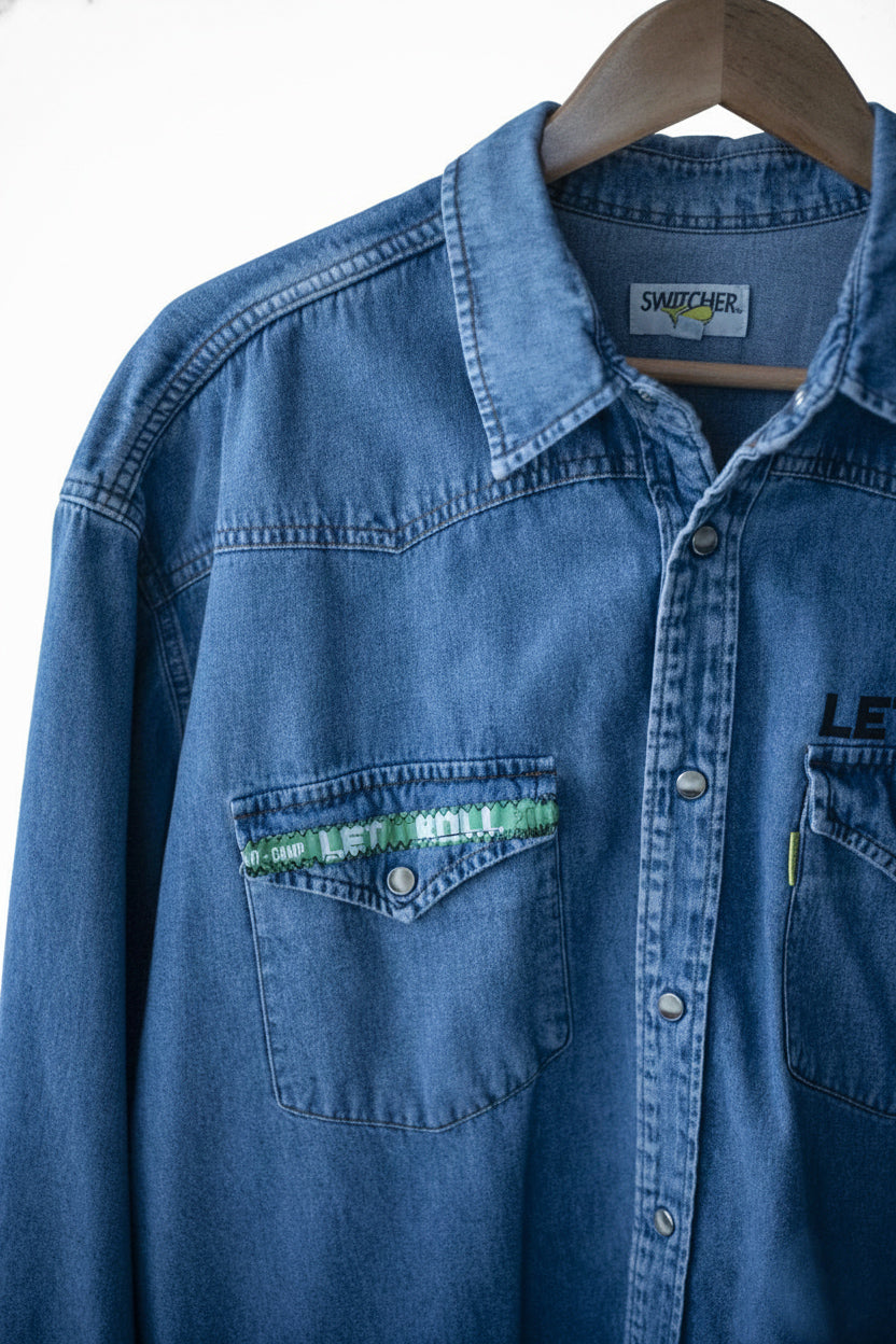 Denim Košile LETITROLL x Ultravagand / č.81