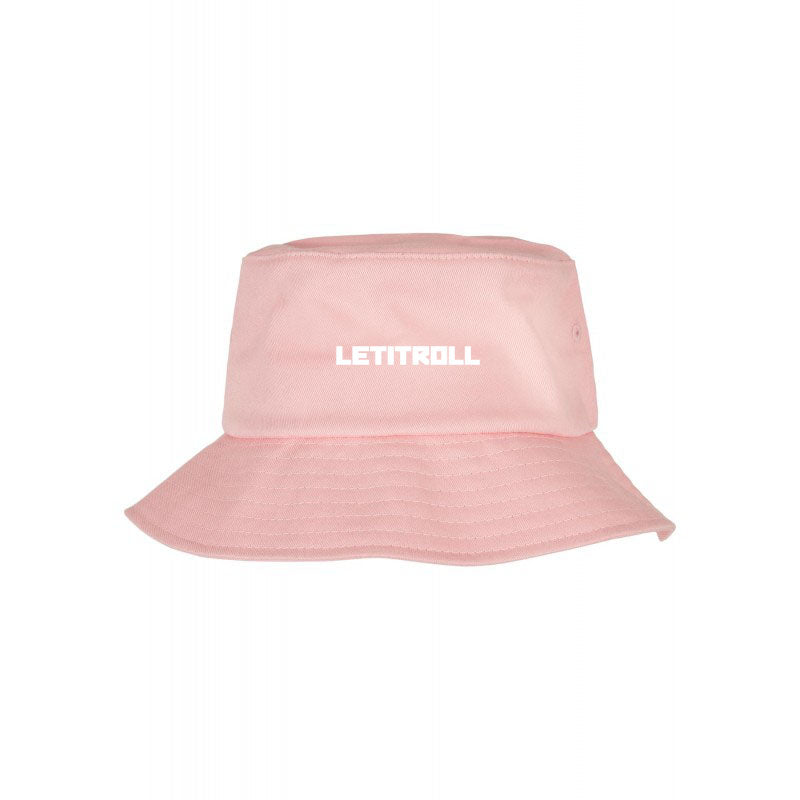 LETITROLL Bucket Hat Pink