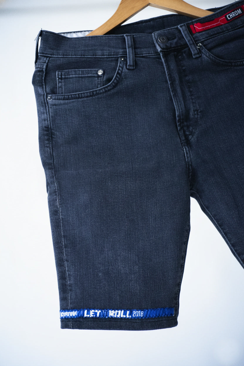 Denim Kraťasy LETITROLL x Ultravagand / č.79