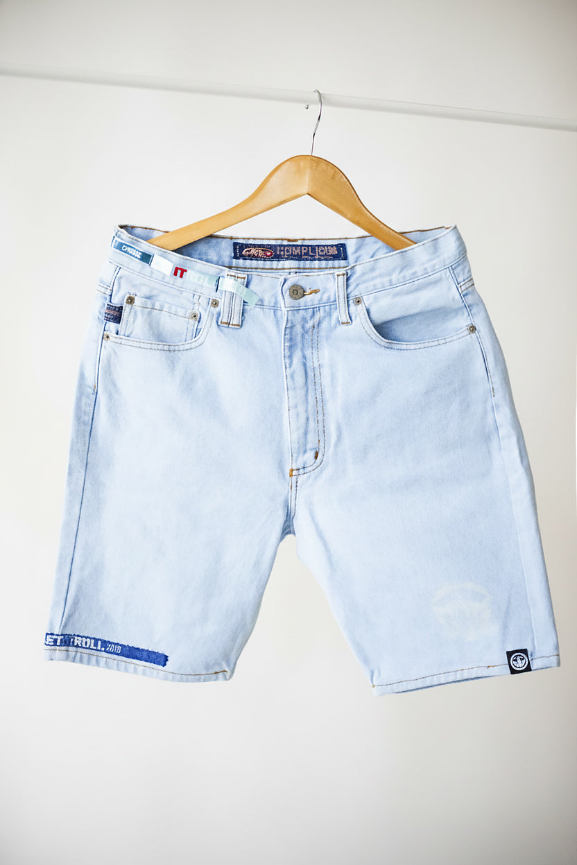 Denim Kraťasy LETITROLL x Ultravagant / č.79