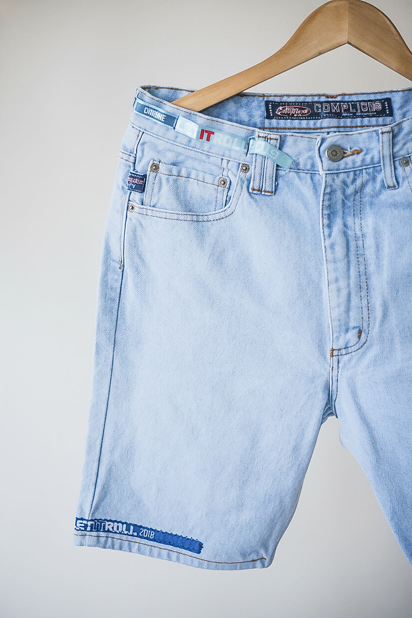 Denim Kraťasy LETITROLL x Ultravagant / č.79