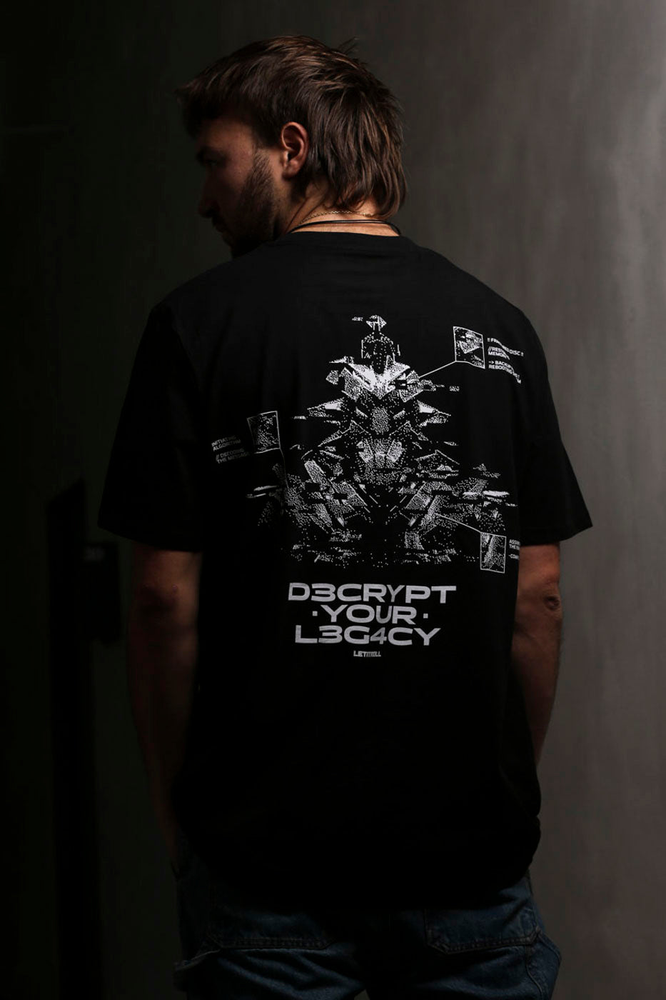 LETITROLL T-shirt Renegade Black