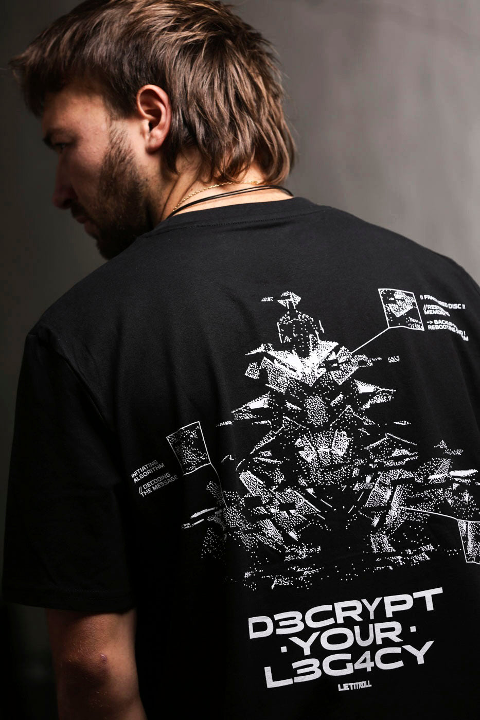 LETITROLL T-shirt Renegade Black