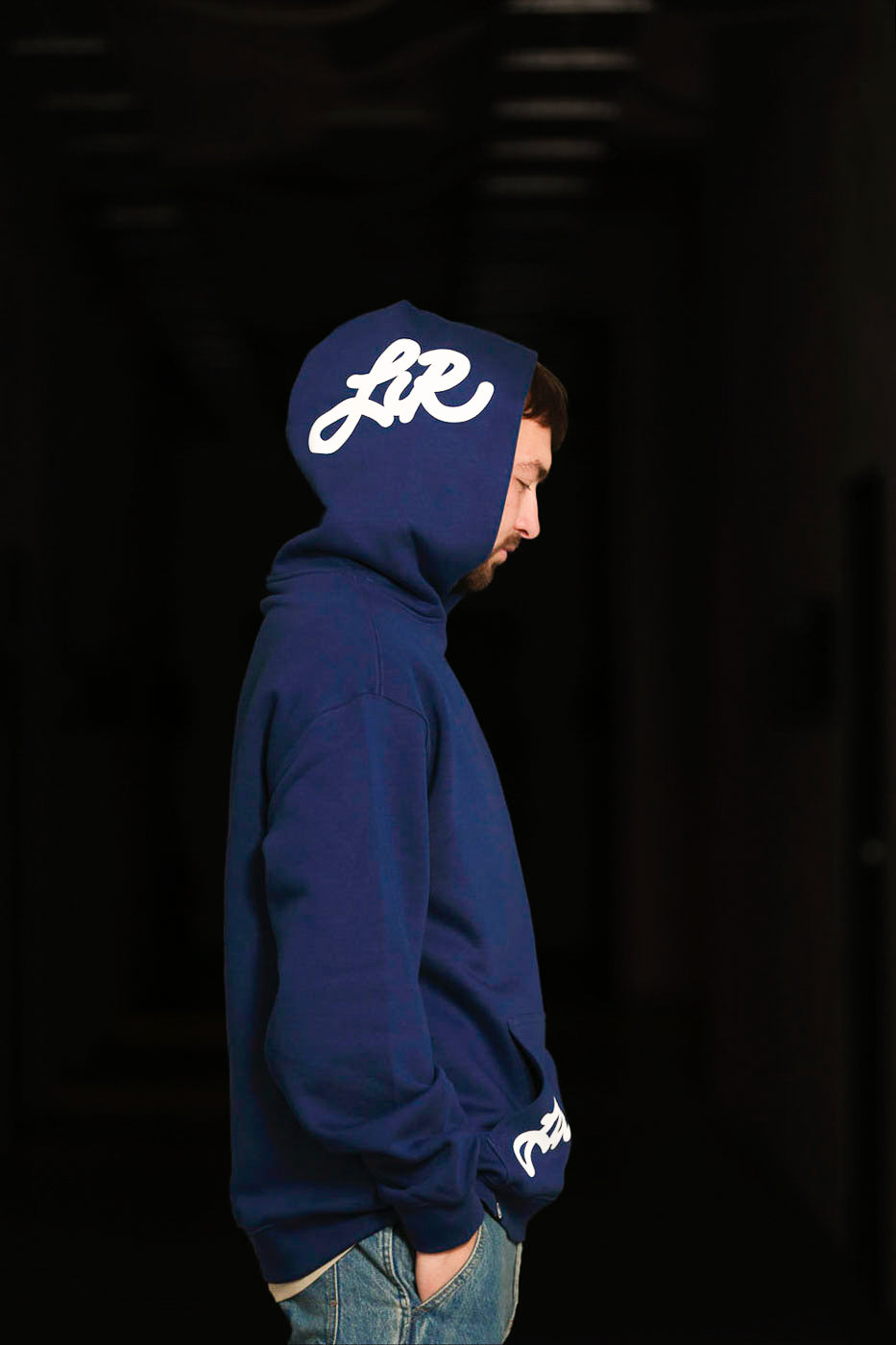 LETITROLL Sweatshirt Graffiti Blue